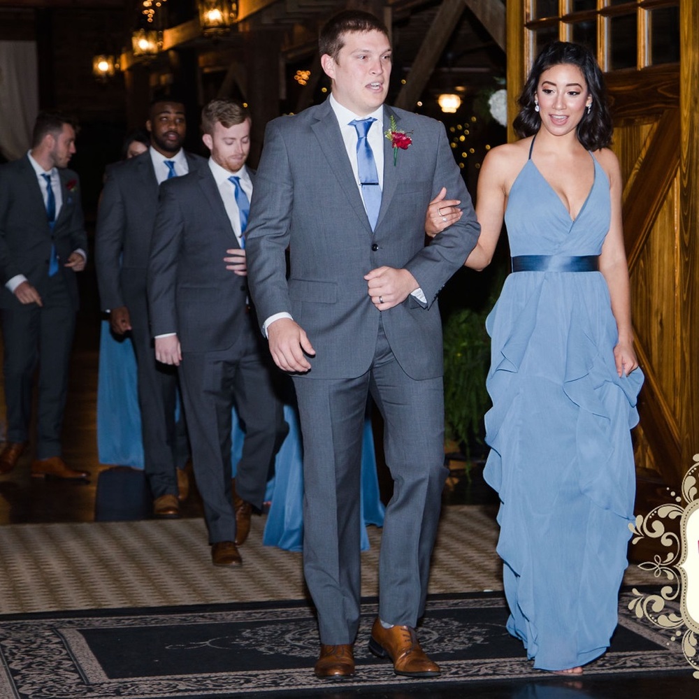 Vera Wang bridesmaid gown